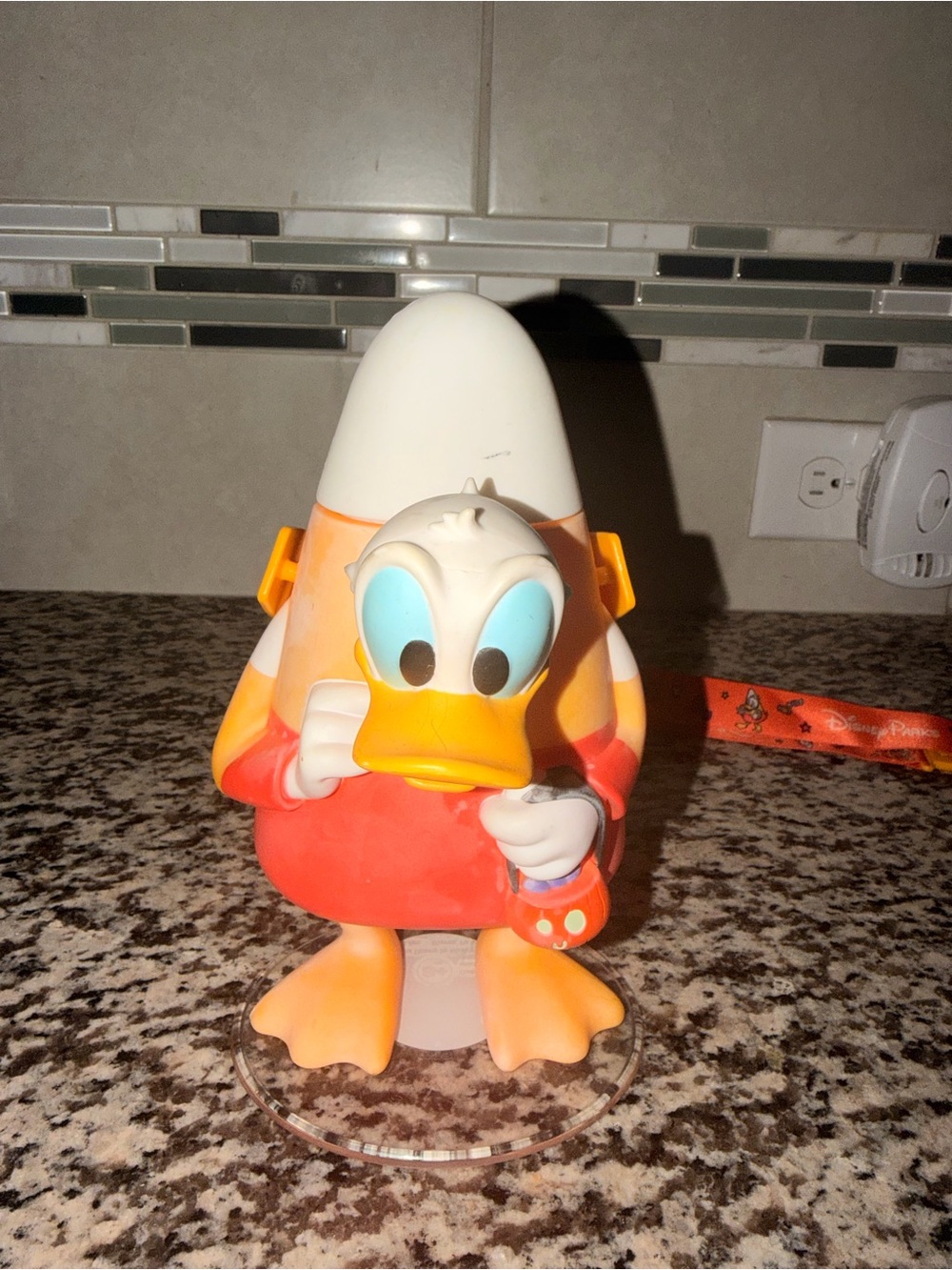 Donald Duck Orange & White Kids Night Light